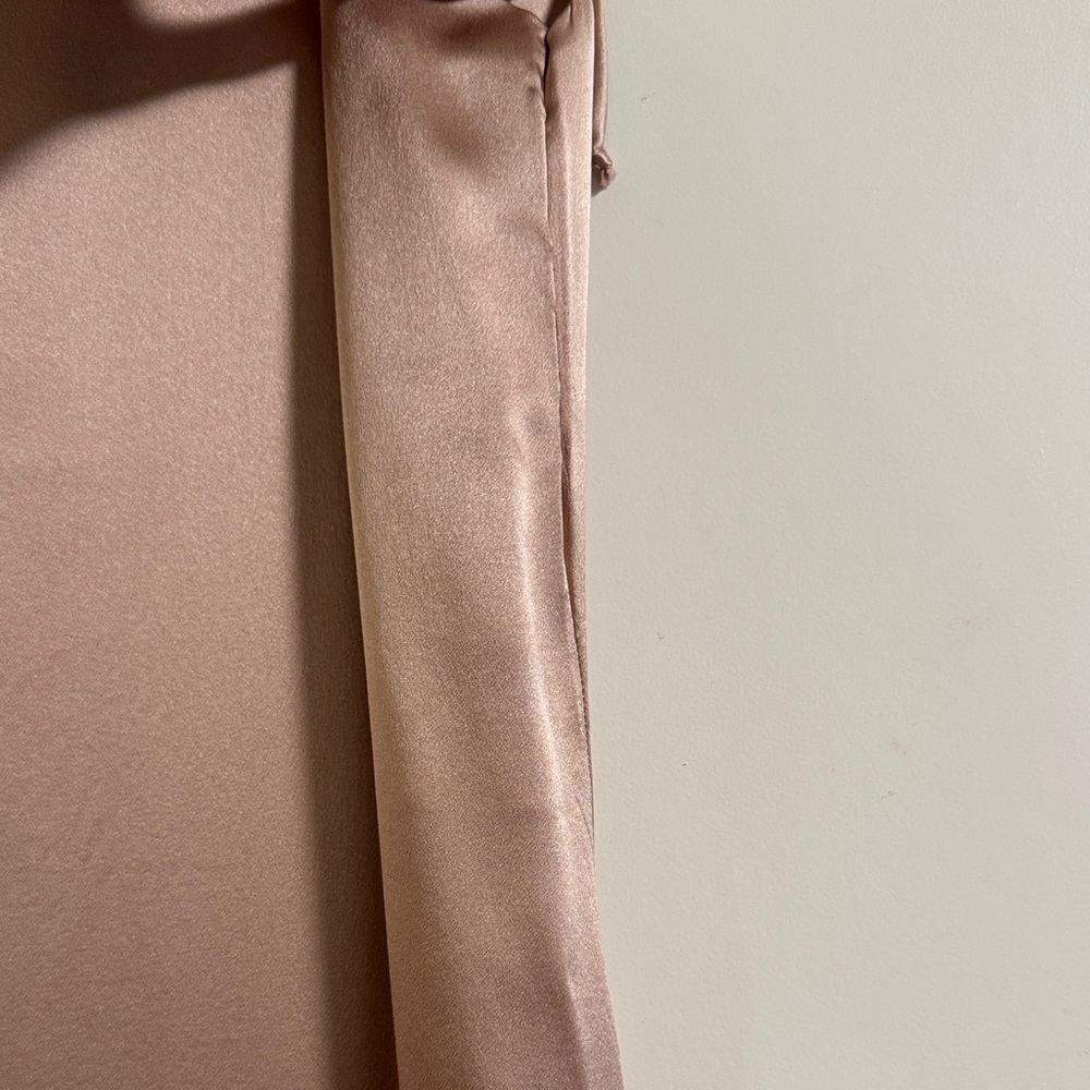 Reformation Shiny Pink Jordyn Slip Dress - Picture 9 of 15